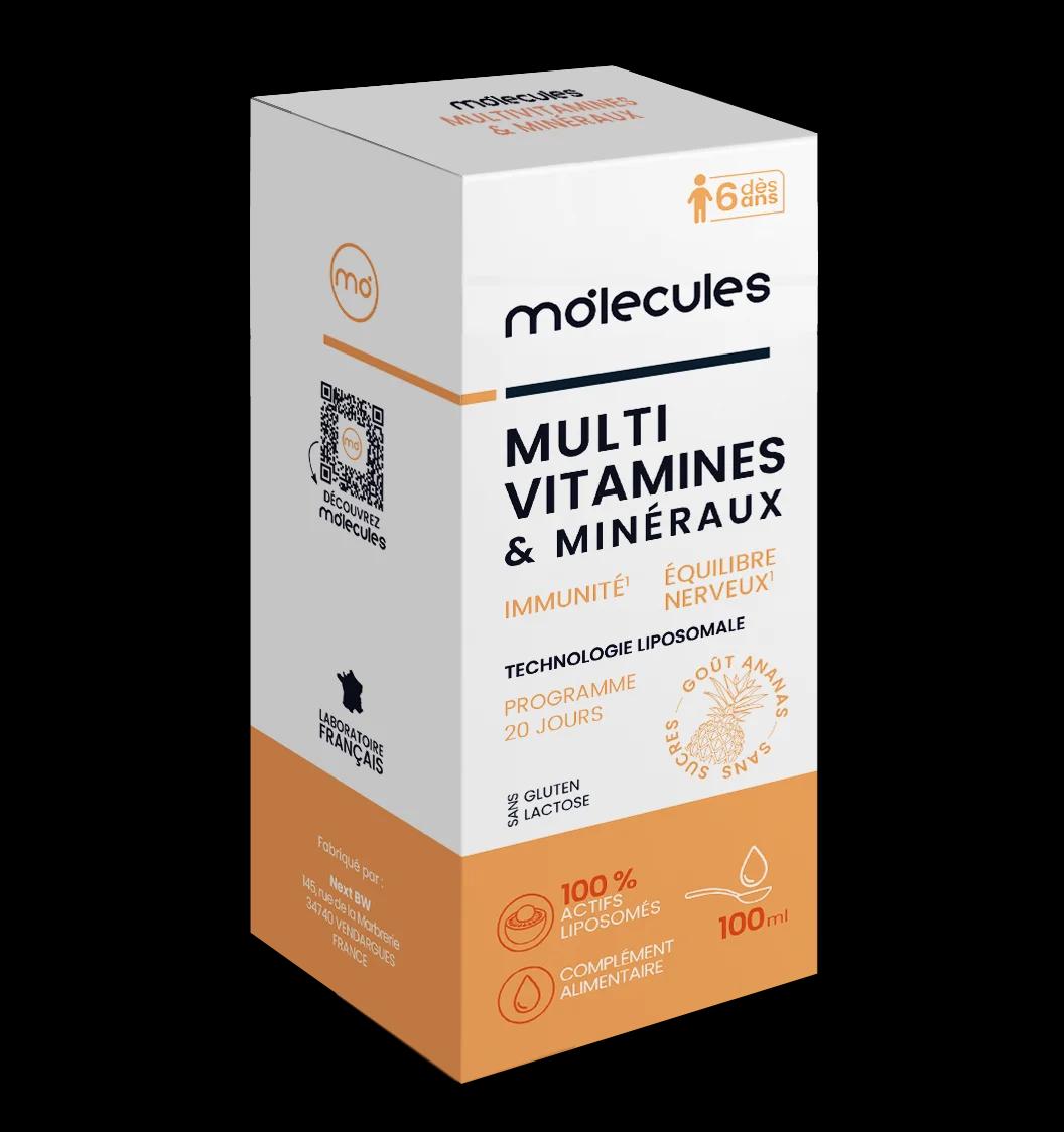 MULTIVITAMINES & MINÉRAUX SIROP MOLECULES