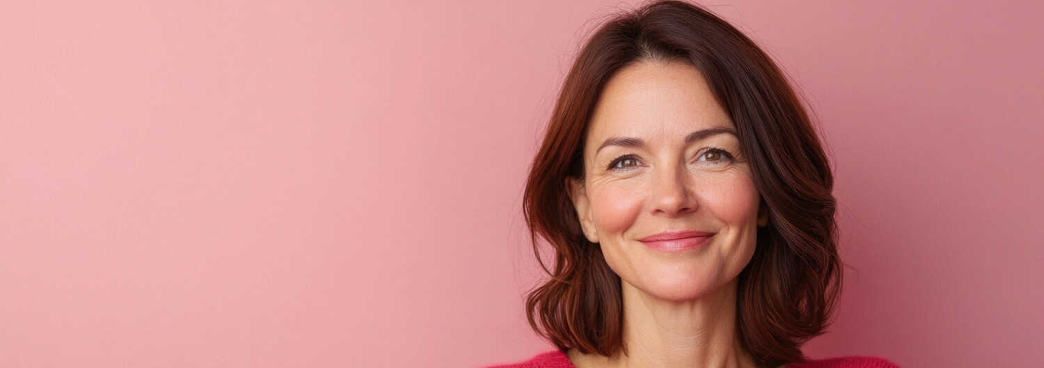 femme souriante qui est sur un canape